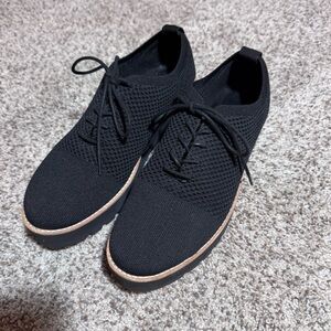 Eileen Fisher Eddy Recycled Stretch Knit Platform Oxford - 10